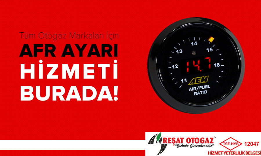 LPG / Otogaz AFR Ayarı